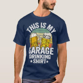 Garage Drinker Pap Beer Dit is mijn T-shirt (Voorkant)