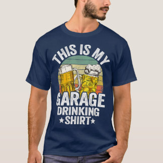 Garage Drinker Pap  Beer Dit is mijn T-shirt