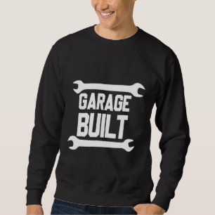 Garage gebouwd auto-mechanisme trui