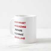 garage, geweldige koffiemok (Voorkant links)