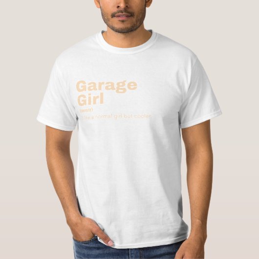 Garage Girl - Garage T-shirt (Voorkant)