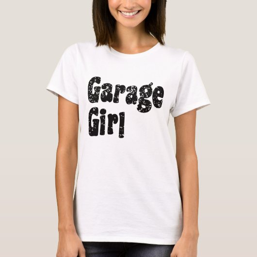 Garage Girl T-Shirt (Voorkant)
