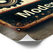   Garage Glossy Poste Perfect Poster (Hoek)