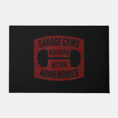 Garage Gyms Gebouw betere homeorganismen Barbell G Deurmat (Voorkant)