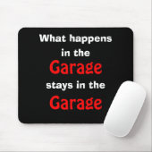 Garage Humor Mousepad Muismat (Met muis)