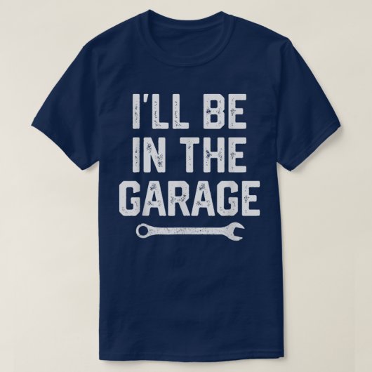 Garage Mechanic Dad Fathers Day Gift for Men Papa T-shirt (Design voorkant)