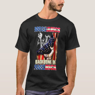 Garage monteurs ruggegraat van Amerika Vaderdag U T-shirt