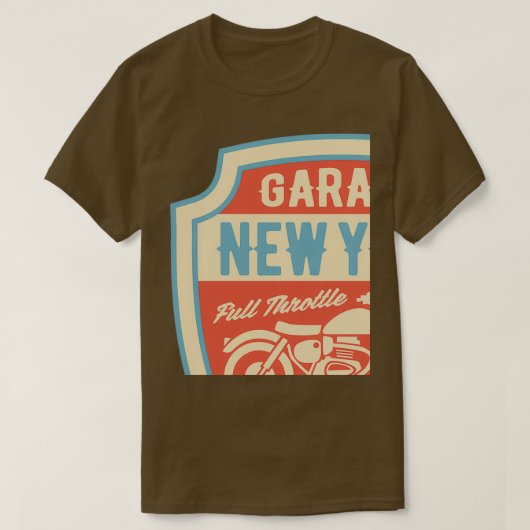 Garage new york t-shirt (Design voorkant)