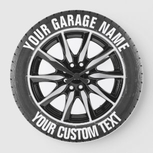 Garage Or Car Repair Owner Clock Grote Klok