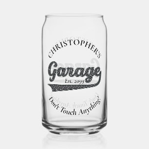 Garage Raak niets Drinkware aan Blikvorm Glas