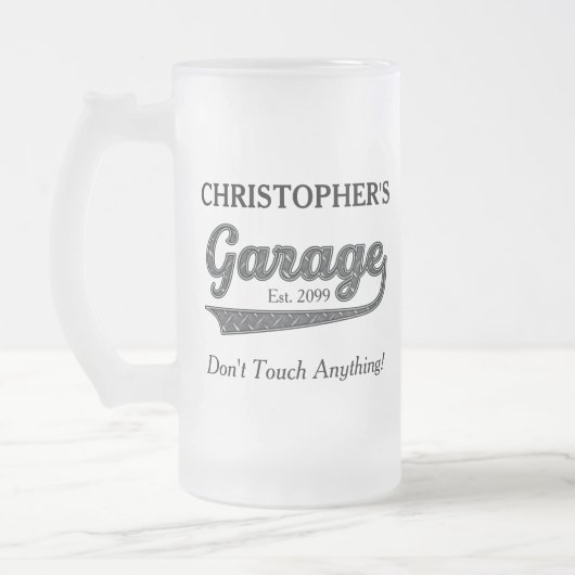 Garage Raak niets Drinkware aan Matglas Bierpul (Links)