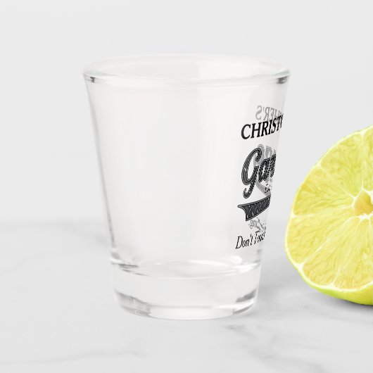 Garage Raak niets Drinkware aan Shot Glas (Links)