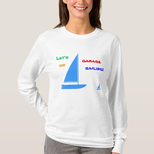 Garage Sailing T-shirt (Voorkant)