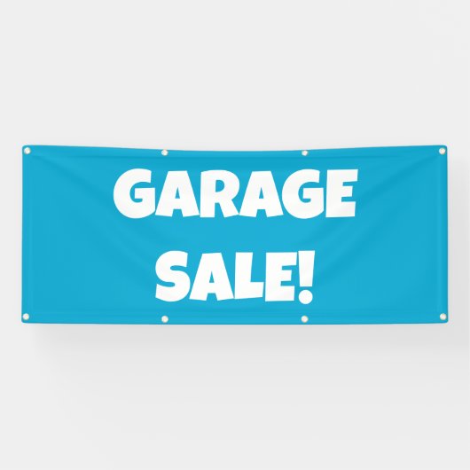GARAGE SALE! Banner (Horizontaal)
