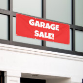 GARAGE SALE! Banner (Buitenkant Gebouw)