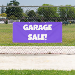 GARAGE SALE! Banner