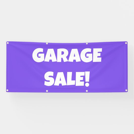 GARAGE SALE! Banner (Horizontaal)