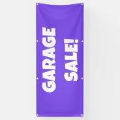 GARAGE SALE! Banner (Verticaal)