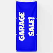 GARAGE SALE! Banner (Verticaal)