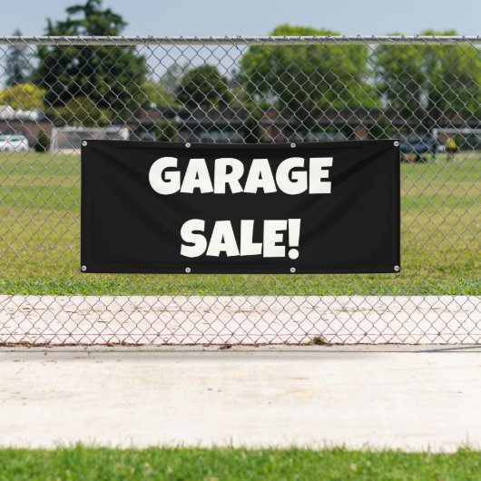 GARAGE SALE! Banner (Insitu)