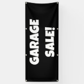 GARAGE SALE! Banner (Verticaal)