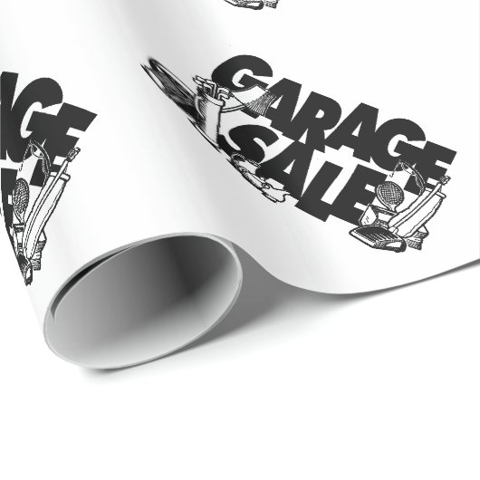 Garage Sale Cadeaupapier (Rol Hoek)