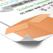 Garage Sale event sjabloon Poster (Hoek)