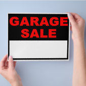 Garage Sale Flyer (Hand)