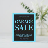 Garage Sale Flyer (Staand voorkant)