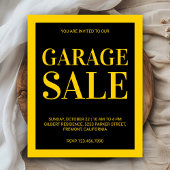 Garage Sale Flyer