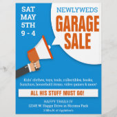 Garage Sale Flyer - Passen getrouwd (Voorkant)