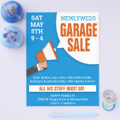 Garage Sale Flyer - Passen getrouwd (Enkel)