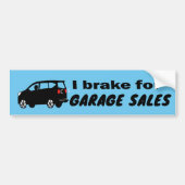 Garage Sale Fun Cool Kies een kleur Bumpersticker (Voorkant)