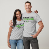 garage sale, koopjes modus, grappig shirt (Unisex)