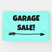 GARAGE SALE! Pijl Banner (Horizontaal)