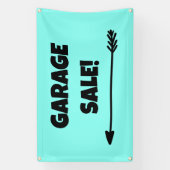 GARAGE SALE! Pijlbanner Spandoek (Verticaal)