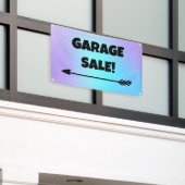 GARAGE SALE! Pijlbanner Spandoek (Buitenkant Gebouw)