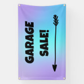 GARAGE SALE! Pijlbanner Spandoek (Verticaal)