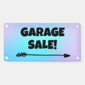 GARAGE SALE! Pijlbanner Spandoek (Horizontaal)