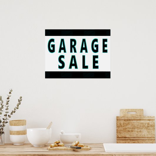 Garage Sale Poster (Keuken)