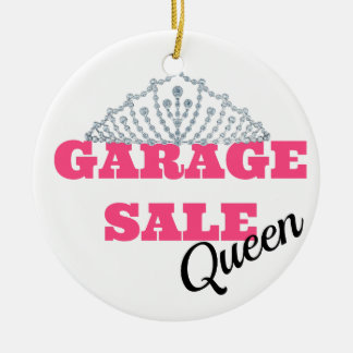 Garage Sale Queen Line Keramisch Ornament