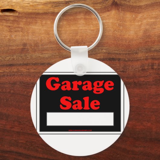 Garage Sale Sleutelhanger (Voorkant)