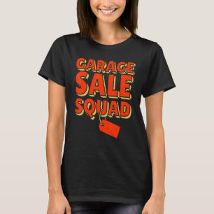 Garage Sale Squad voor zuinige shopper en yard sal T-shirt