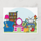 Garage Sale Stuff Briefkaart (Voorkant)