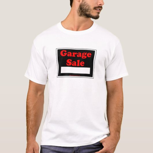 Garage Sale T-shirt (Voorkant)