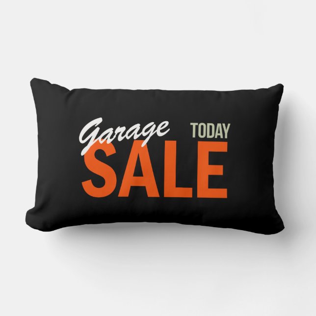 Garage Sale Vandaag Kussen (Voorkant)