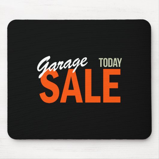 Garage Sale Vandaag Muismat (Voorkant)