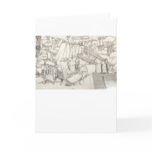 Garage Sale Wenskaart