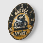 Garage Service Classic Beetle Mechanic Workshop Grote Klok (Hoek)