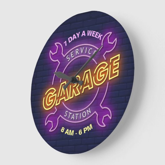 Garage Service Station Aangepaste tekst Grote Klok (Hoek)